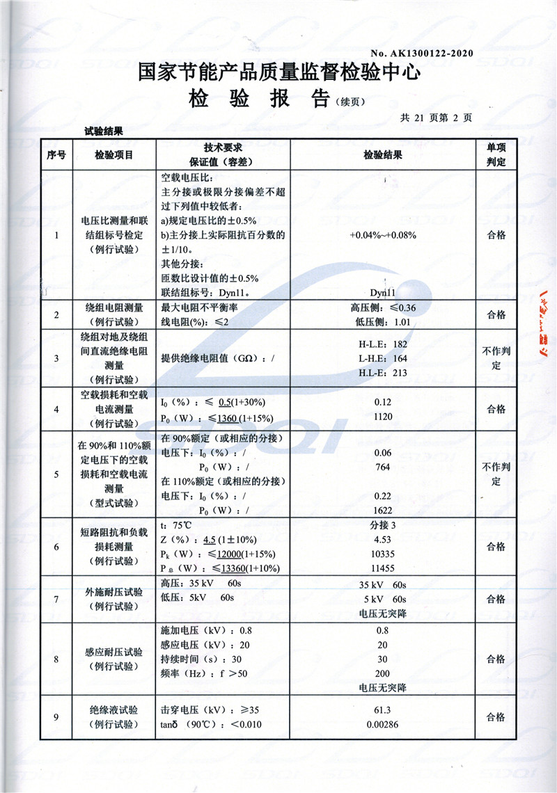 高低压试验报告-S11-1250文水文水文水油浸式变压器-2.jpg
